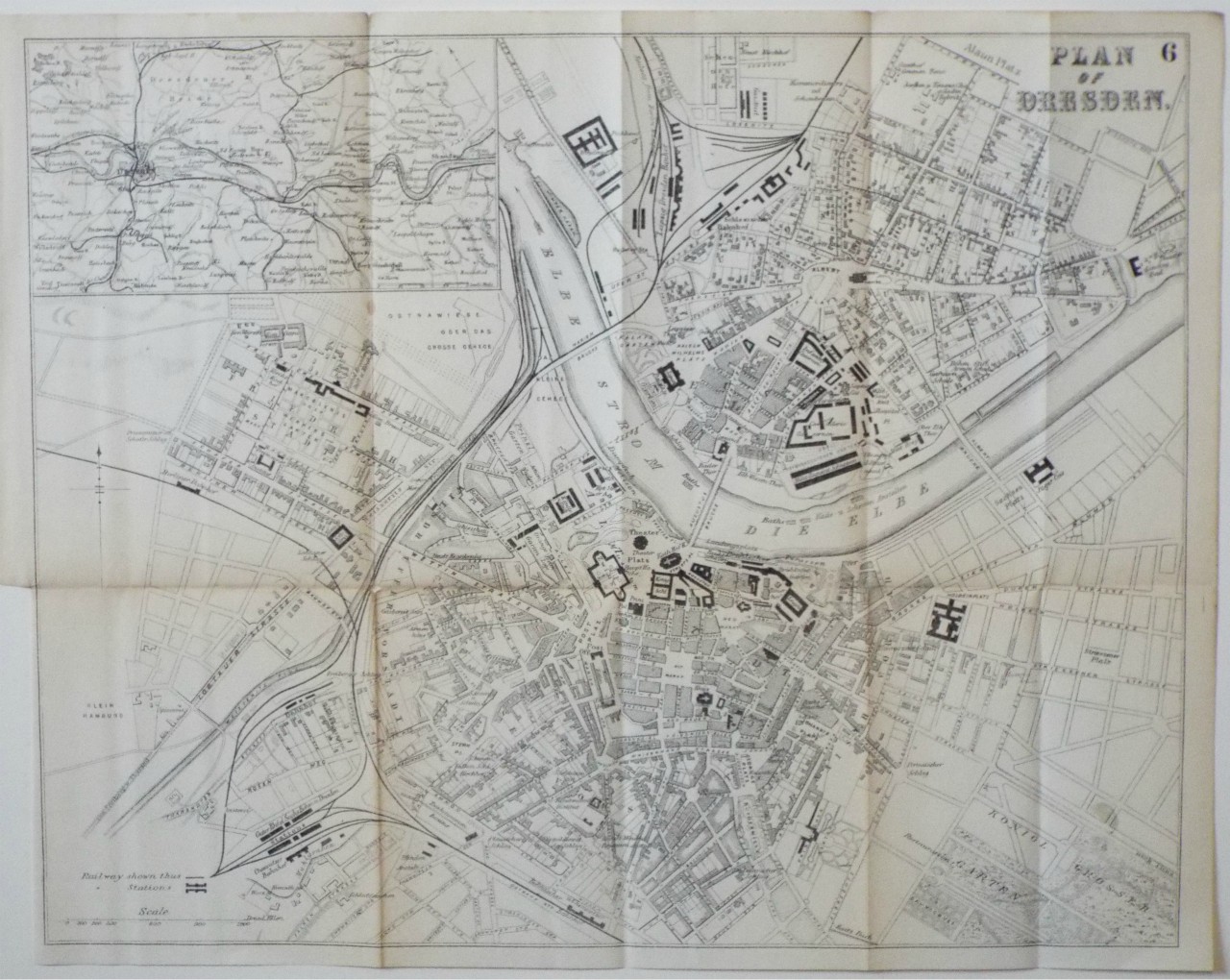 Map of Dresden - Dresden