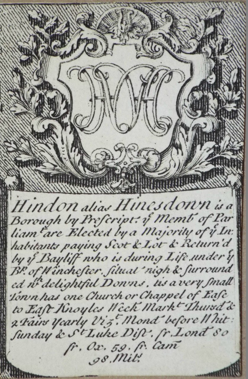 Print - Hindon alias Hinesdown