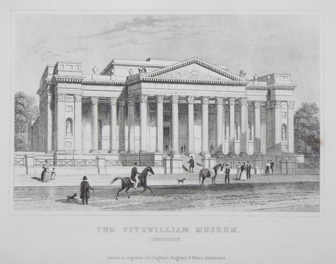 Print - The Fitzwilliam Museum, Cambridgeshire.