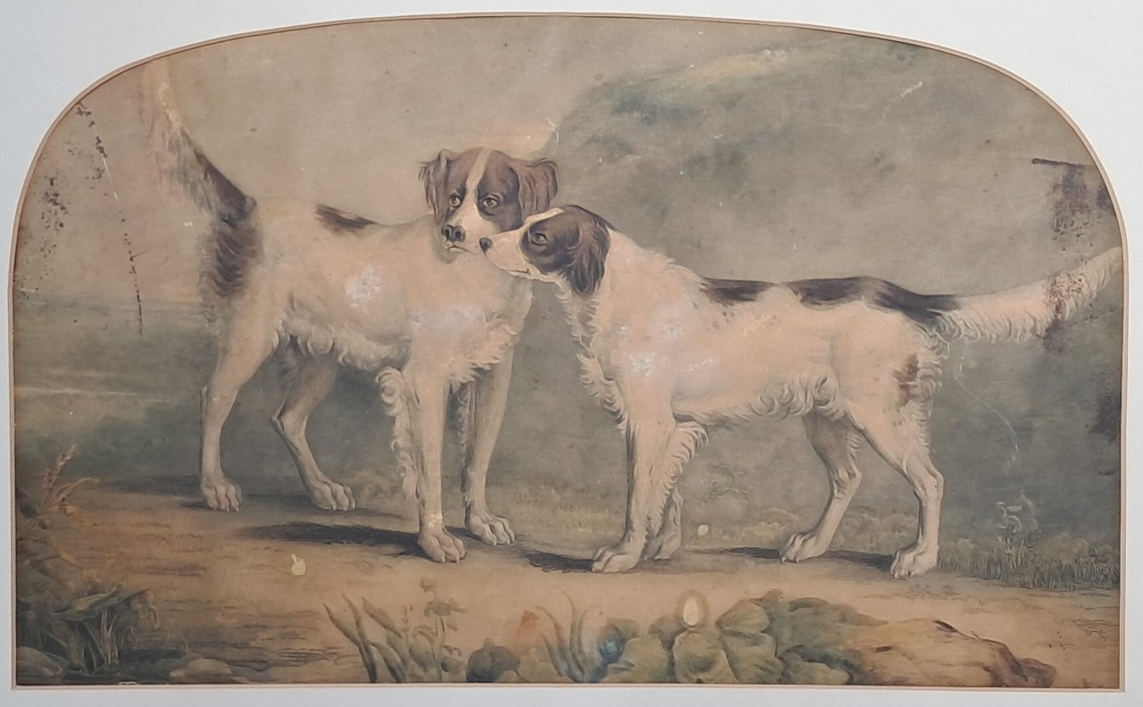 Mezzotint - Setters. - Turner