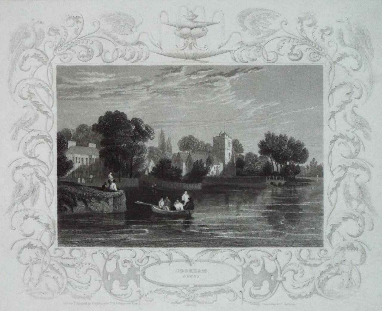 Print - Cookham, Berks - Rolph