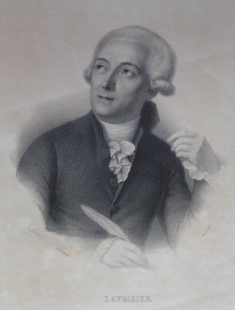 Lithograph - Lavoisier - 