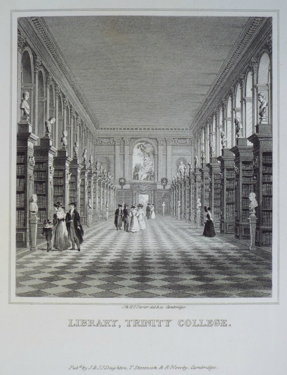 Print - Library, Trinity College. - Storer