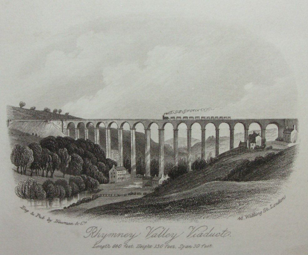 Steel Vignette - Rhymney Valley Viaduct. - Newman