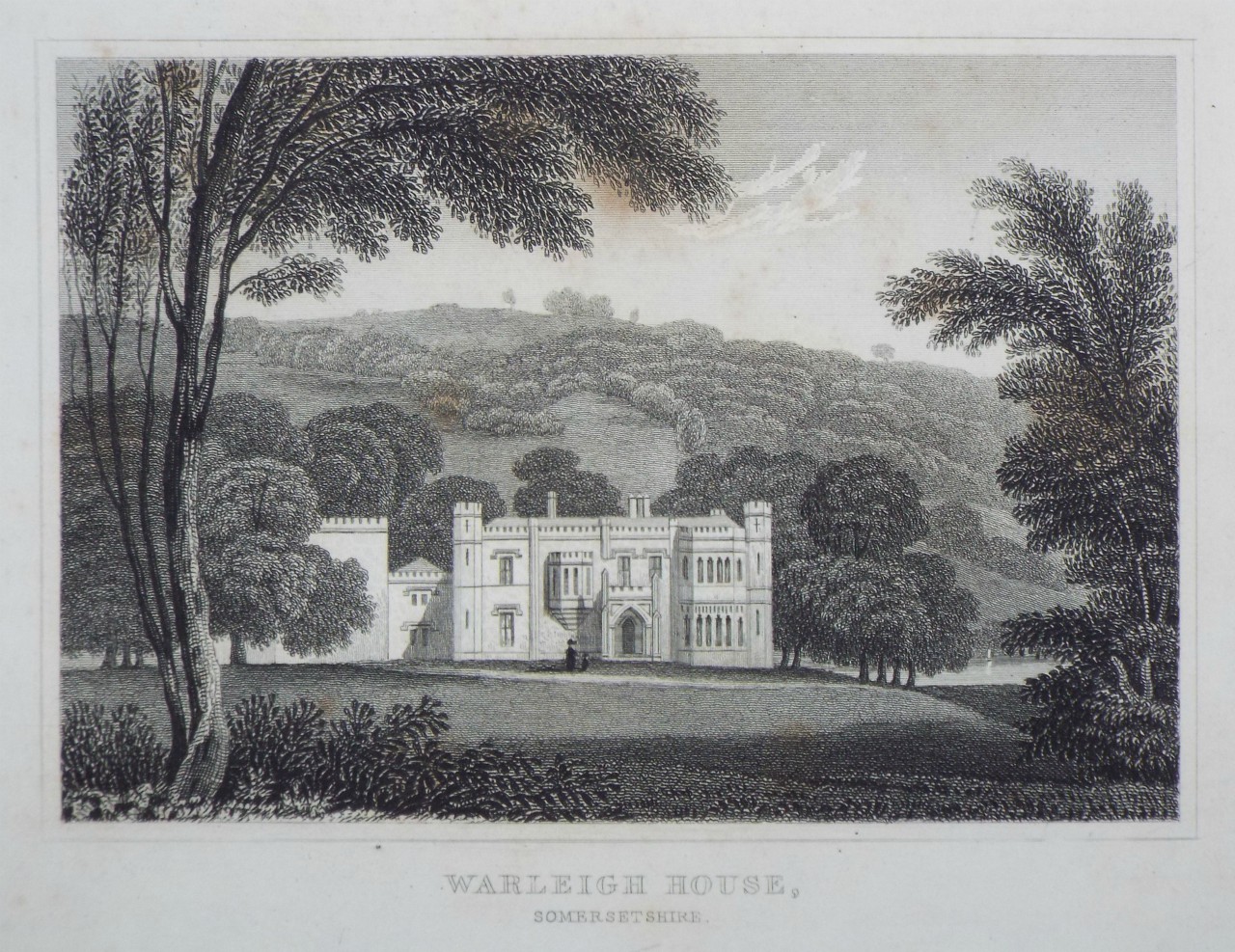 Print - Warleigh House, Somersetshire. - Taylor