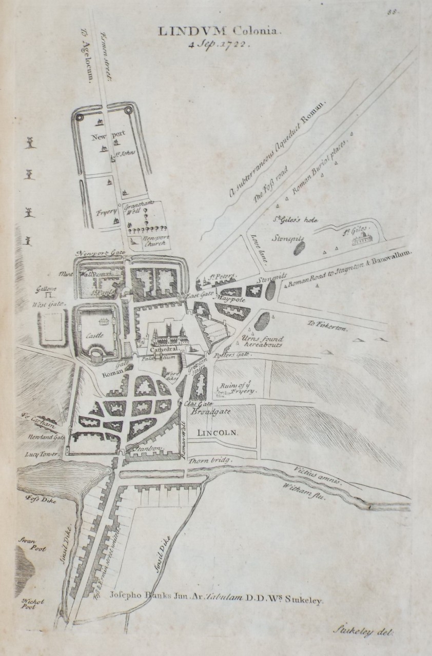 Map of Lincoln - Lincoln