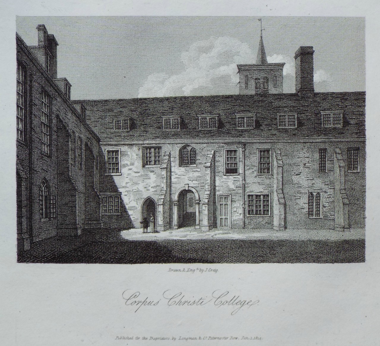 Print - Corpus Christi College. - Greig