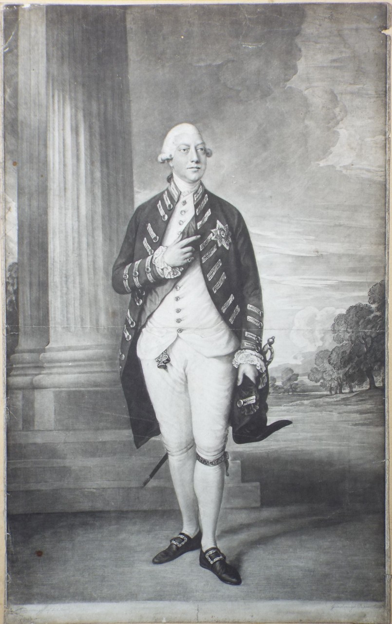 Mezzotint - George the Third - Dupont