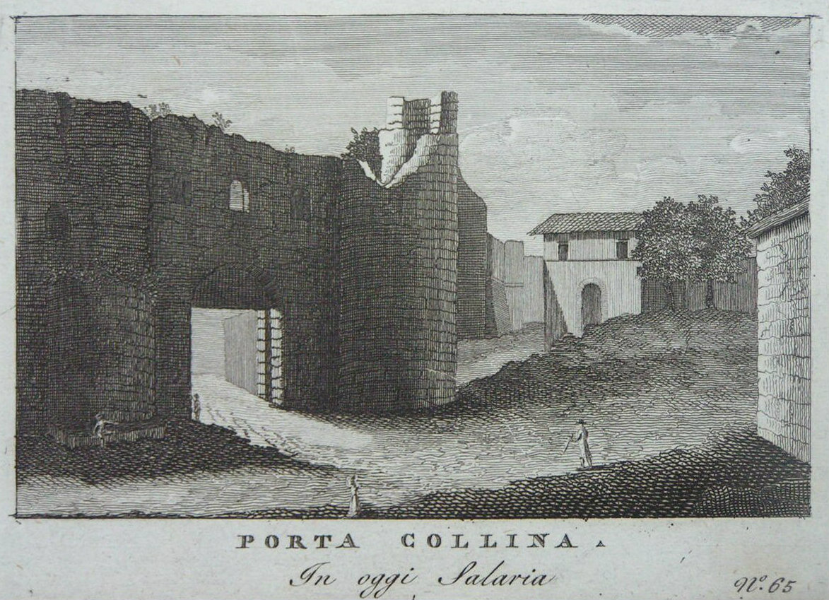 Print - Porta Collina. In oggi Salaria