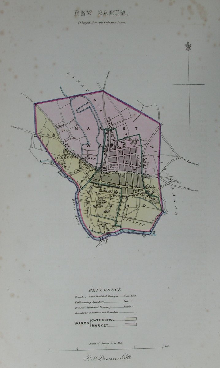 Map of Salisbury - Salisbury