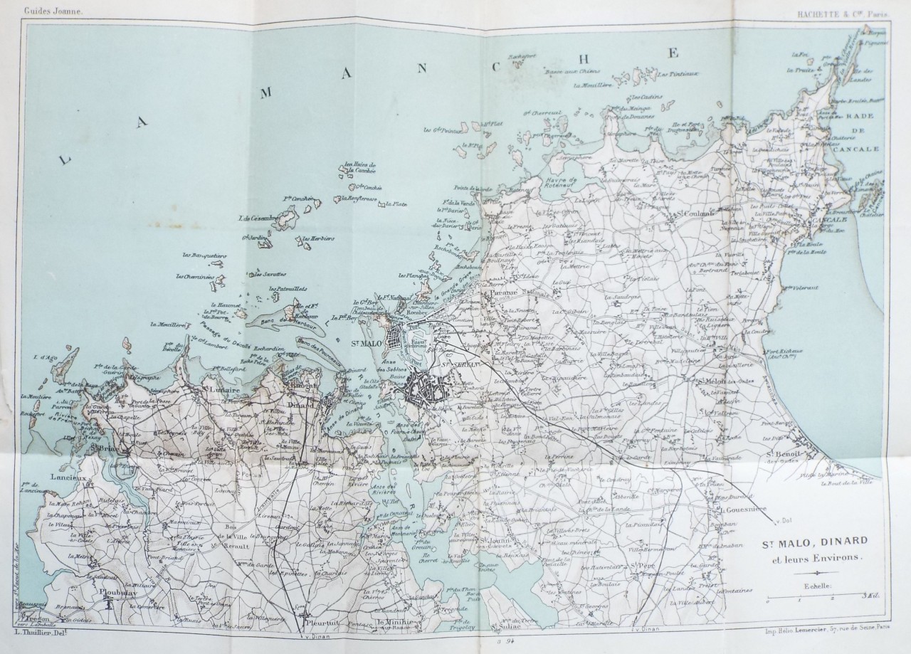 Map of Saint-Malo