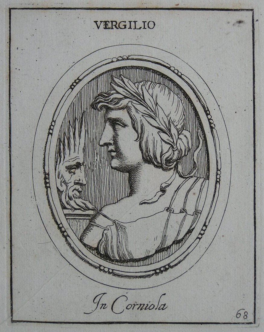 Print - Vergilio In Corniola - Galestruzzi