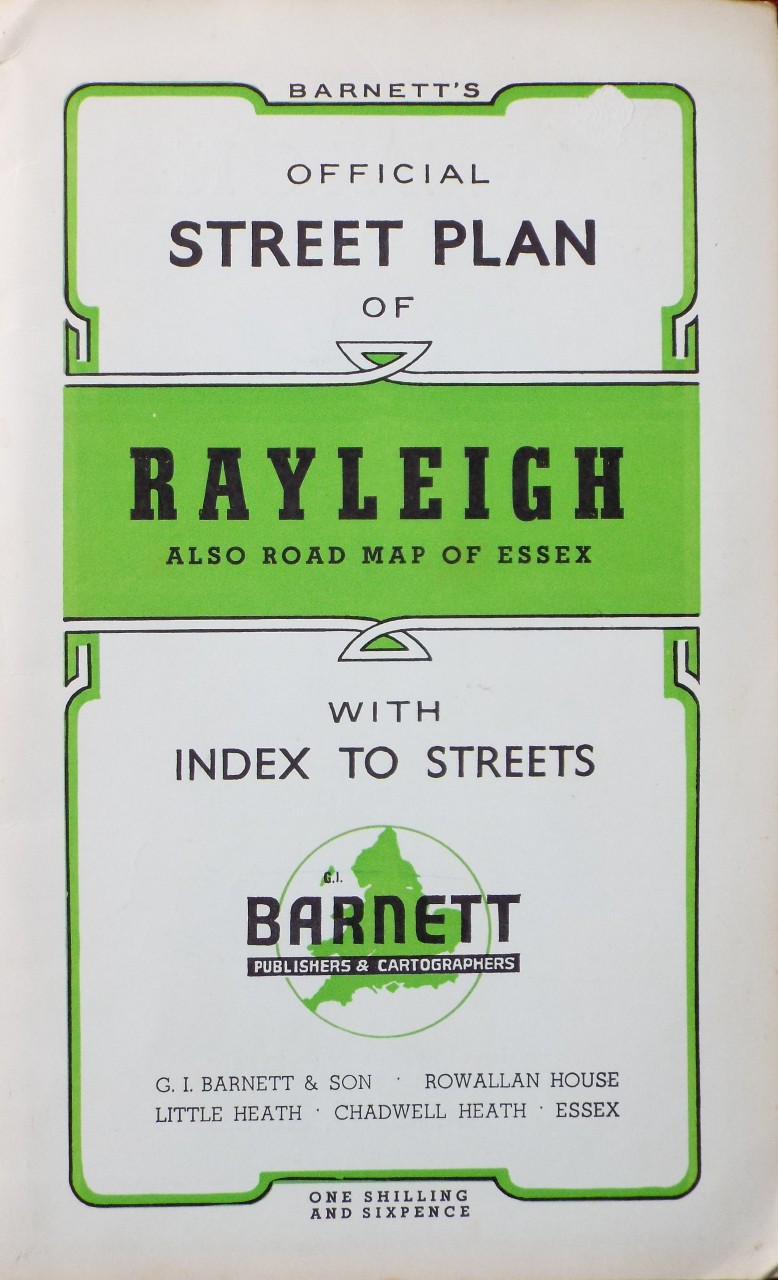 Map of Rayleigh - Rayleigh