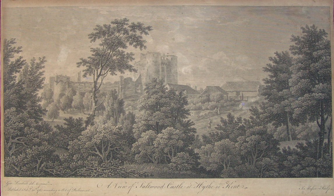 Print - Saltwood Castle - Mason