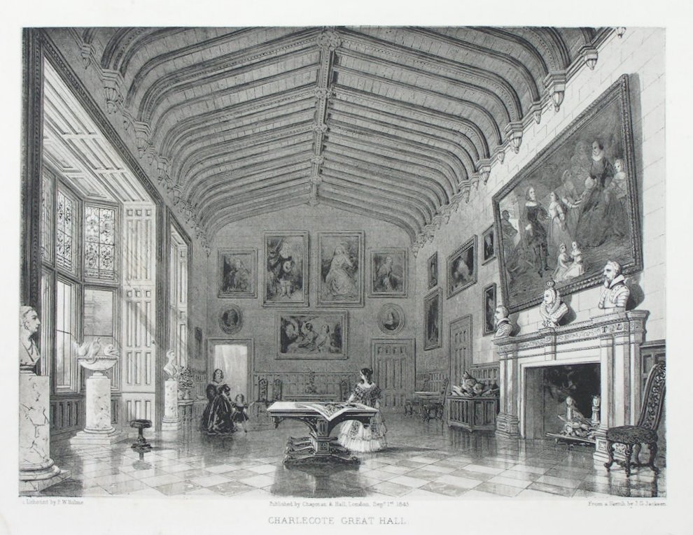 Lithotint - Charlecote Great Hall - Hulme