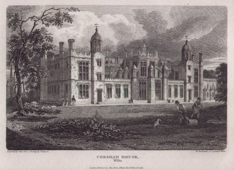 Print - Corsham House, Wilts - 