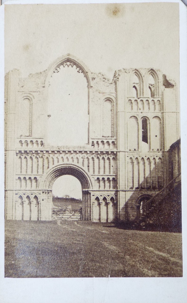 Photograph - Castle Acre Priory West Front