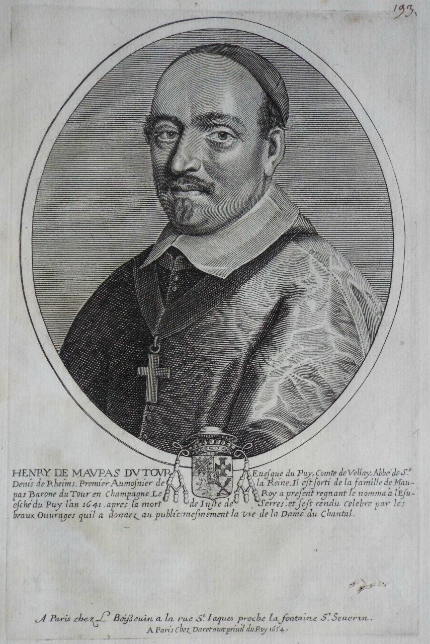 Print - Henry de Maupas du Tour