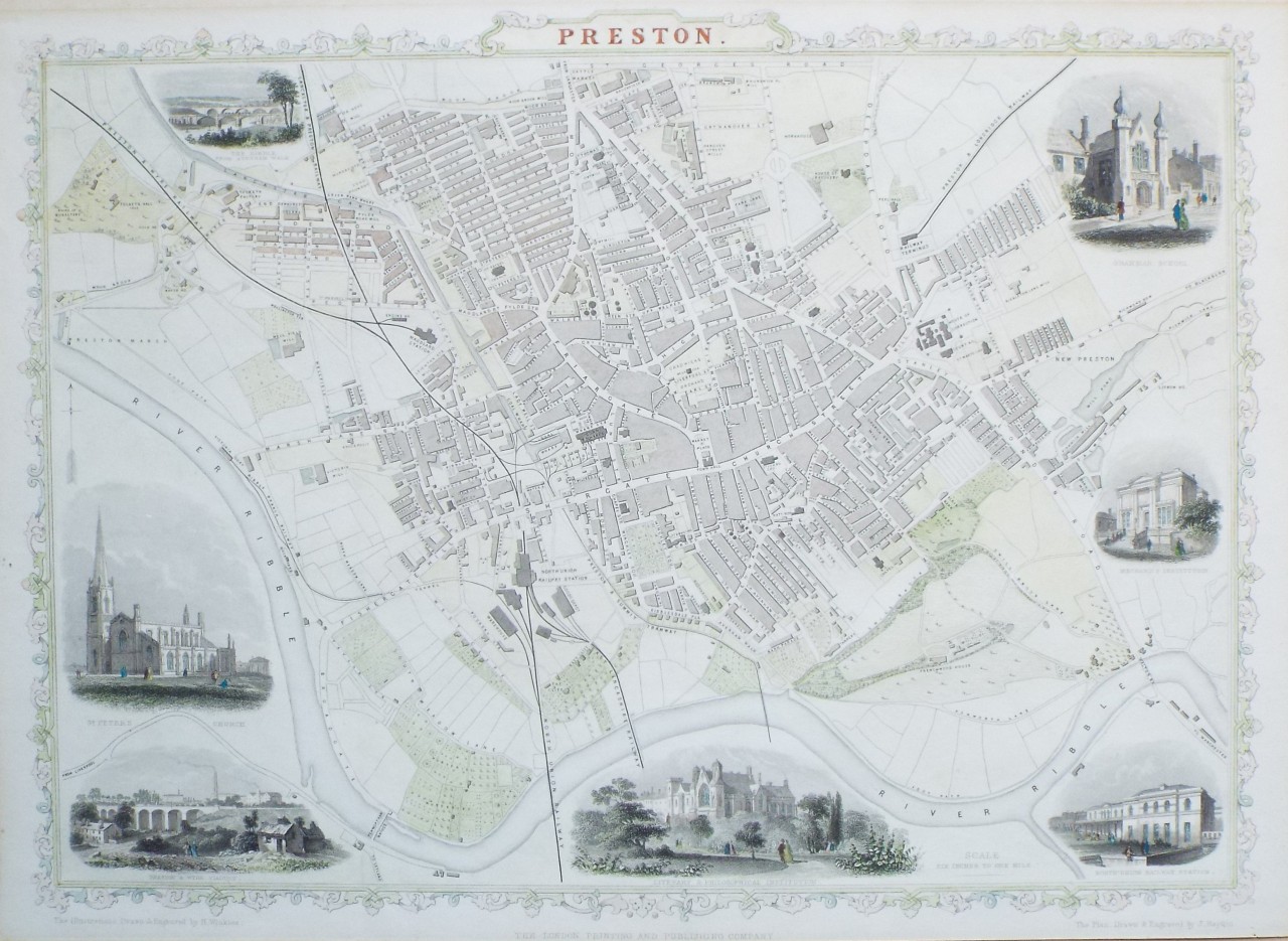 Map of Preston - Preston