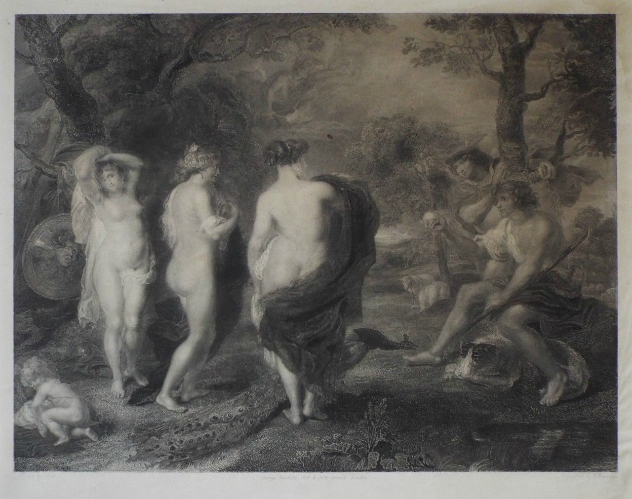 Print - The Judgement of Paris - Woodman