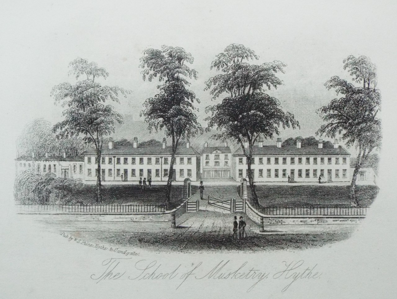 Steel Vignette - School of Musketry, Hythe.