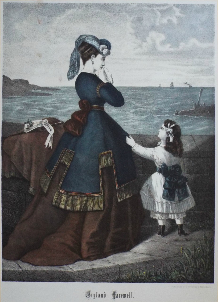 Lithograph - England Farewell