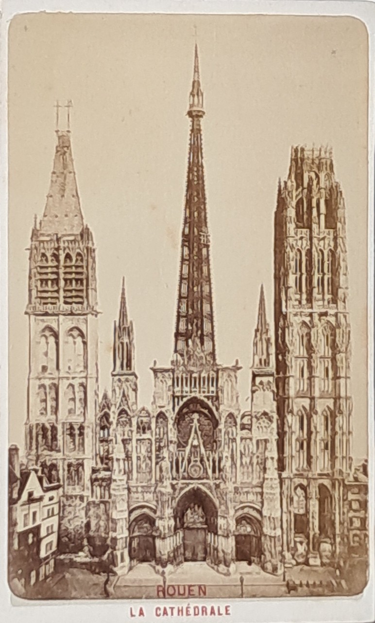 Photograph - Rouen La Cathedrale