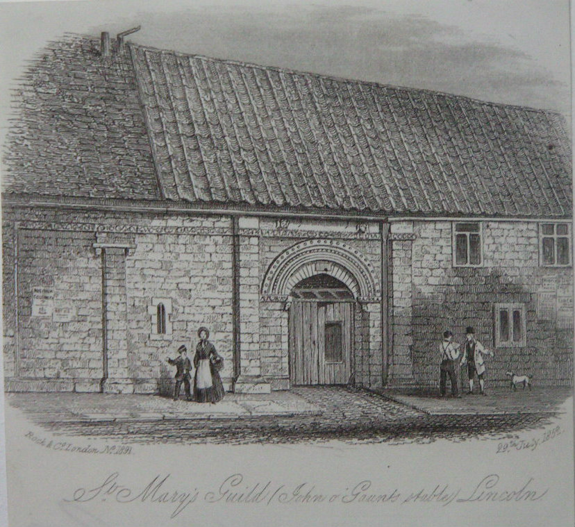 Steel Vignette - St. Mary's Guild (John o'Gaunts stable) Lincoln - Rock