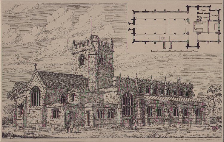 Wood - Church, Warminster, as Restored