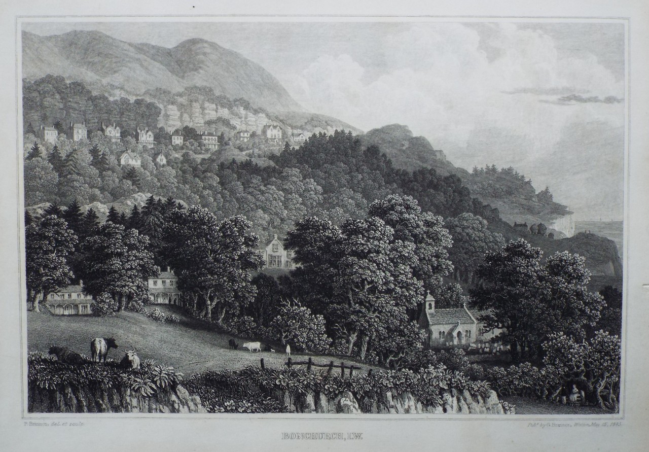 Print - Bonchurch, I.W. - Brannon