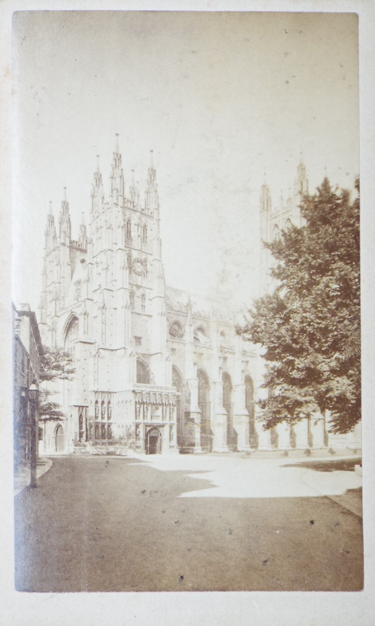 Photograph - Canterbury Cathedral from the SW
