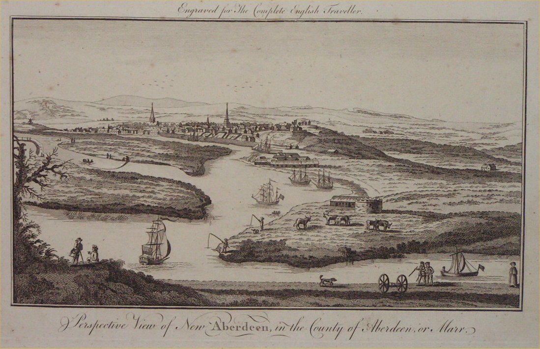 Print - Perspective View of New Aberdeen in the County of Aberdeen or Marn