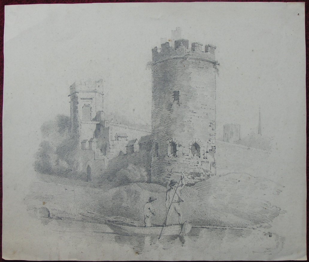 Pencil Sketch - Watertower, Chester