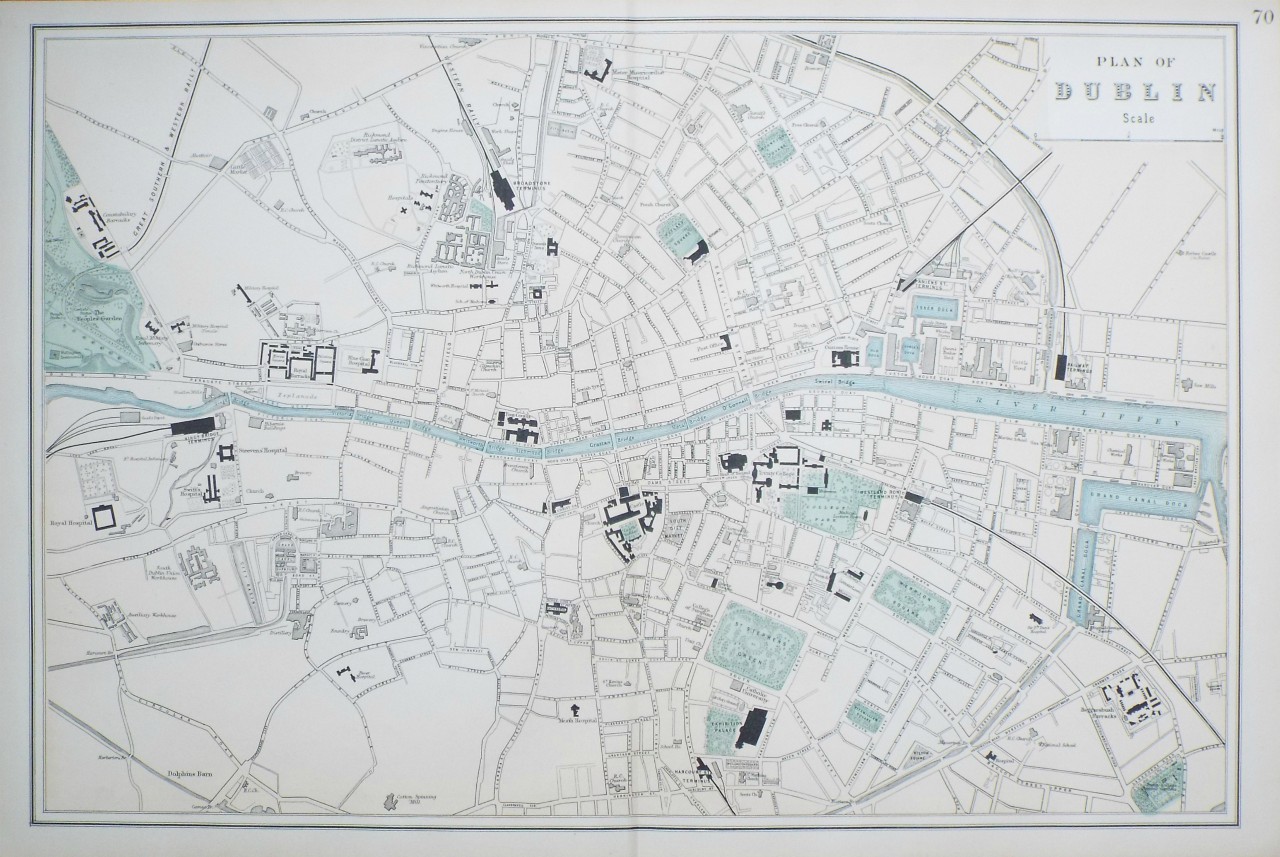 Map of Dublin - Dublin