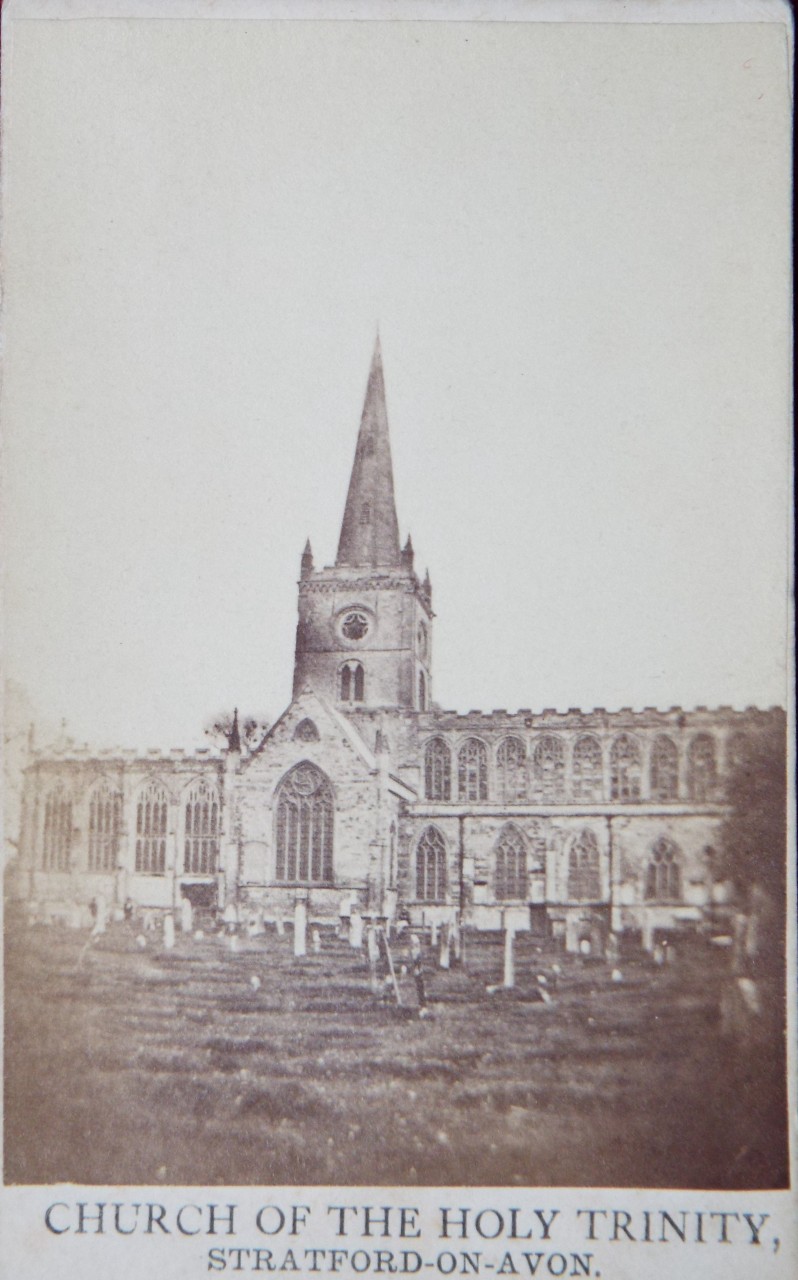 Photograph - Church of the Holy Trinity, Stratford-on-Avon.