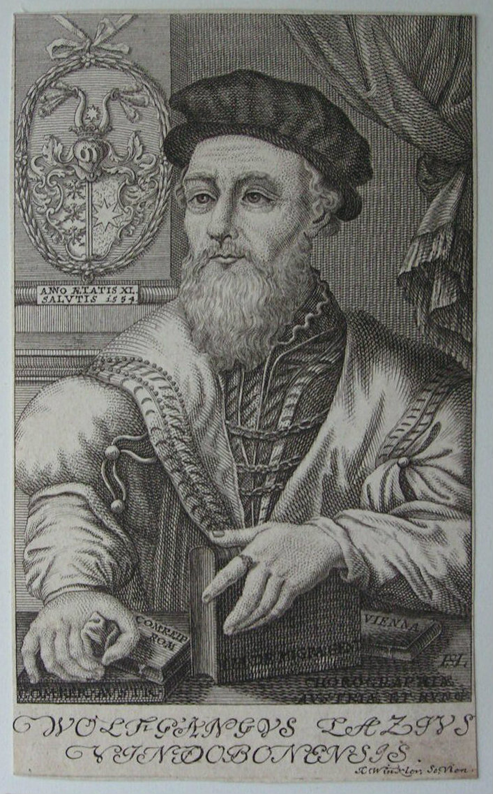 Print - Wolfgangus Lazius Vindobonensis
