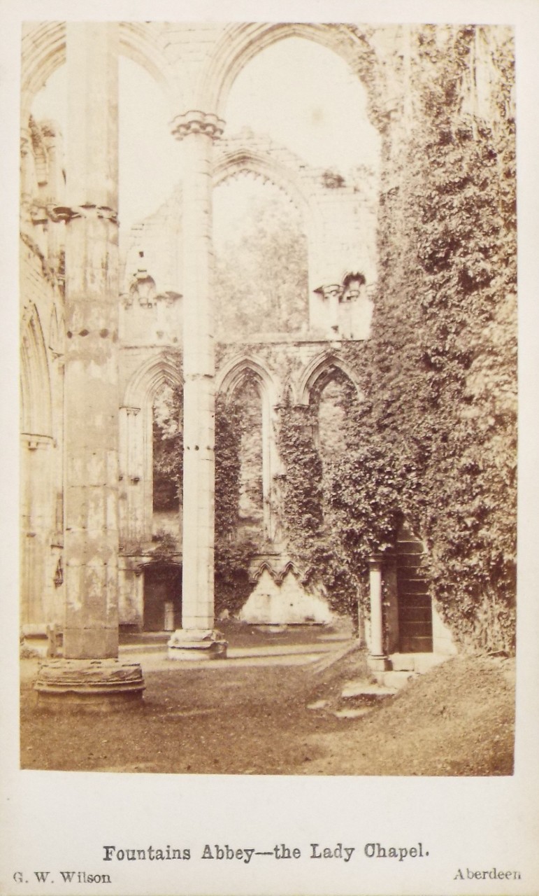 Photograph - Fountains Abbey - the Lady Chapel.