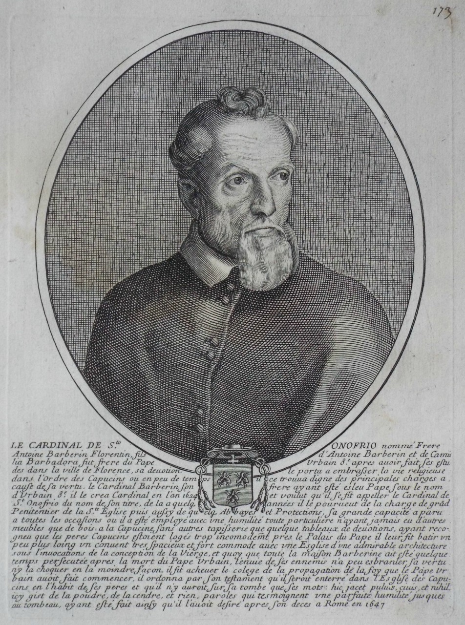 Print - Le Cardinal de Sto. Anofrio