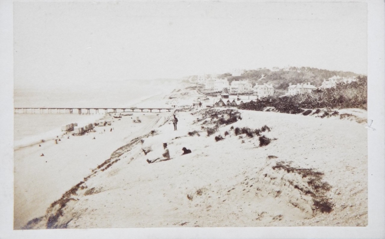 Photograph - Bournemouth Pier etc looking W