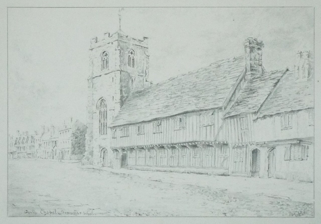 Pencil - Guild Chapel & Grammar School