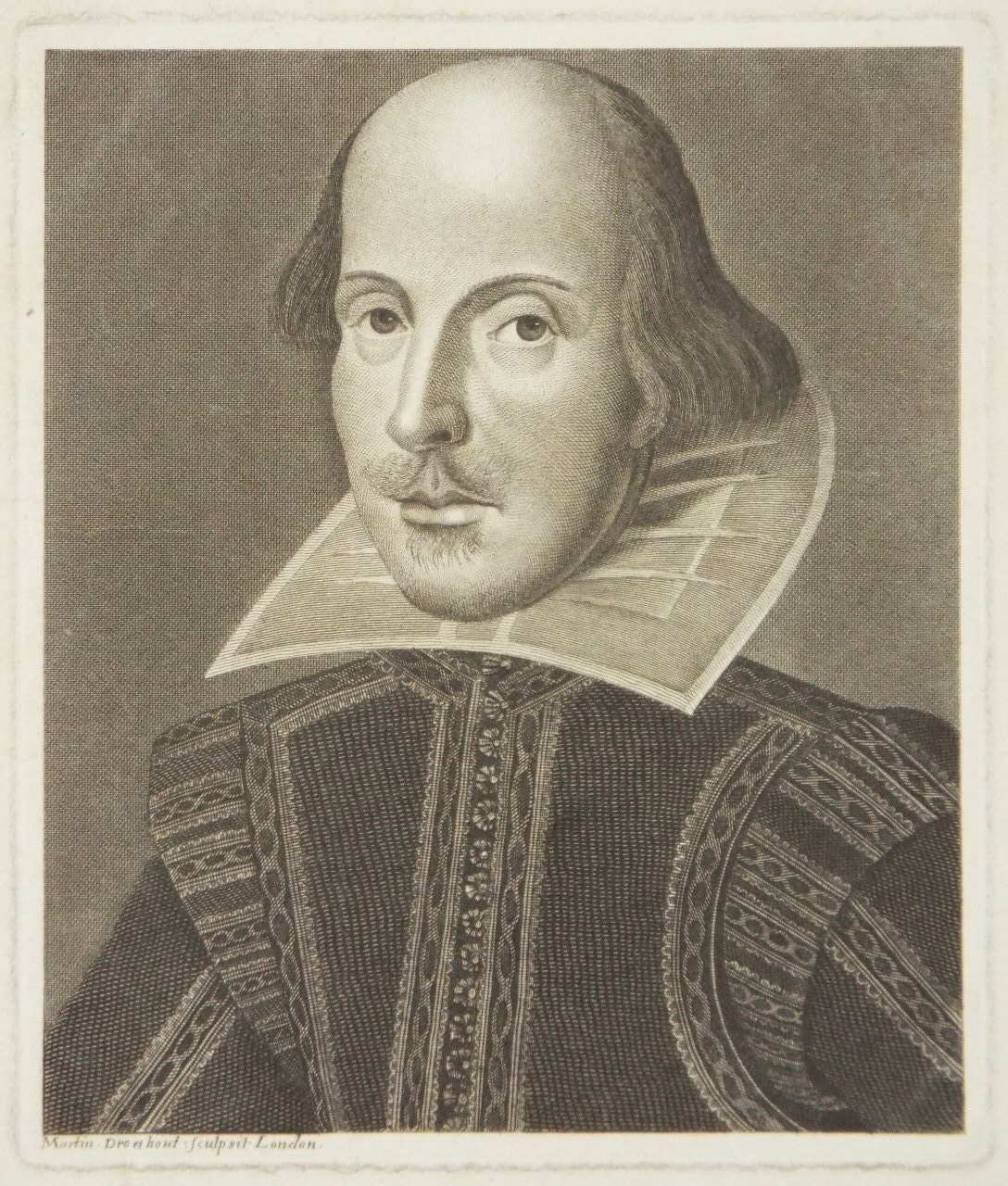 Print - William Shakespeare - Droeshout