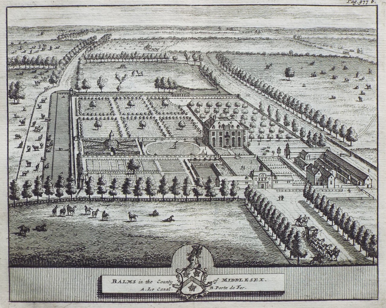 Print - Balms in the County of Middlesex.