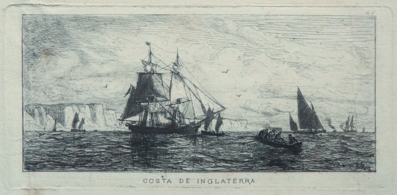 Etching - Costa de Inglaterra