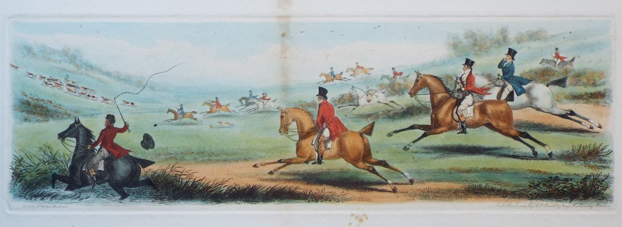 Etching - (Fox Hunting 1)