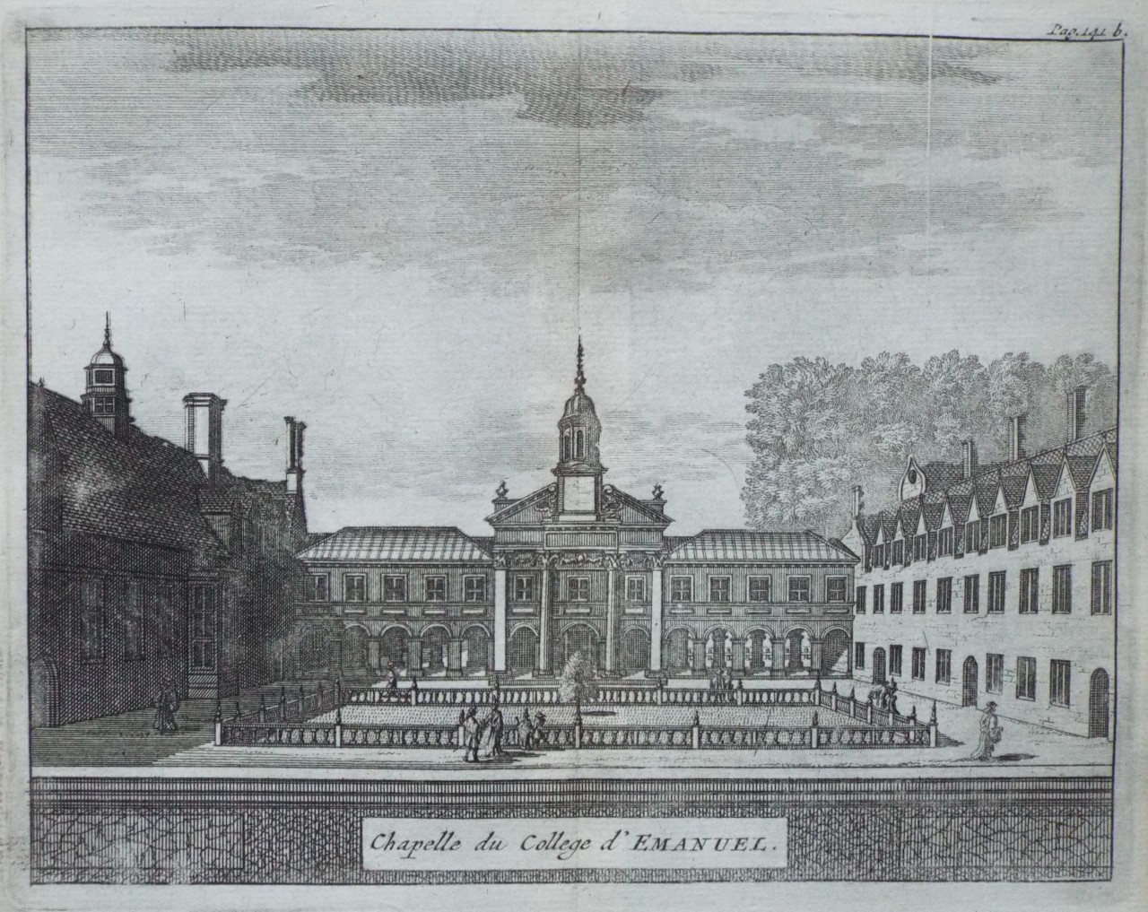 Print - Chapelle du College d'Emanuel.