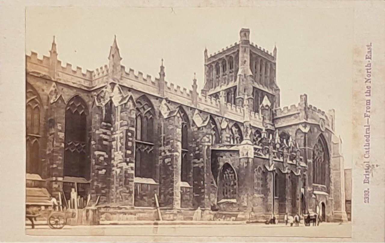 Photograph - Bristol Cathedral - From the North-East.