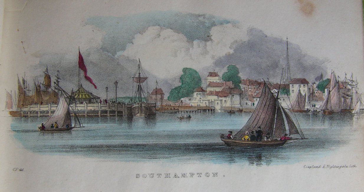 Lithograph - Southampton - Coapland