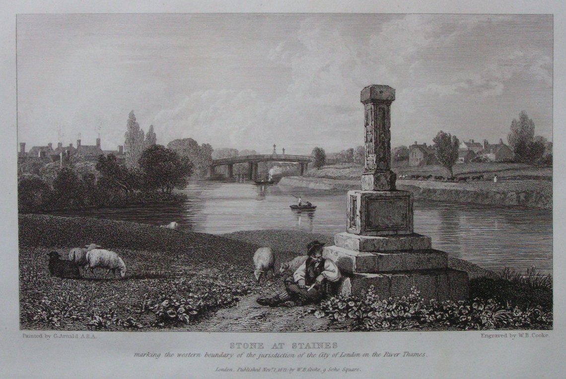 Print - Stone at Staines - Cooke