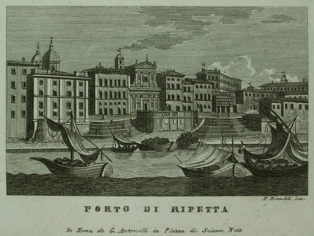 Print - Porto di Ripetta - Parboni