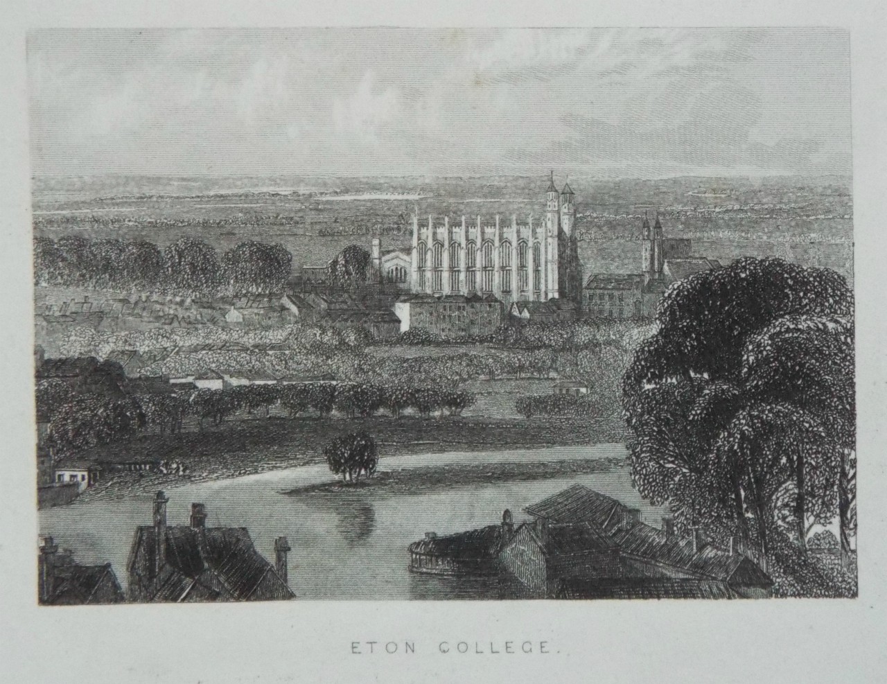 Print - Eton College.